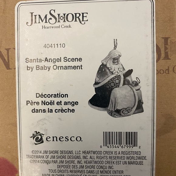 Jim Shore - Santa - Angel Scene, NWB, Ornament - Picture 9 of 10